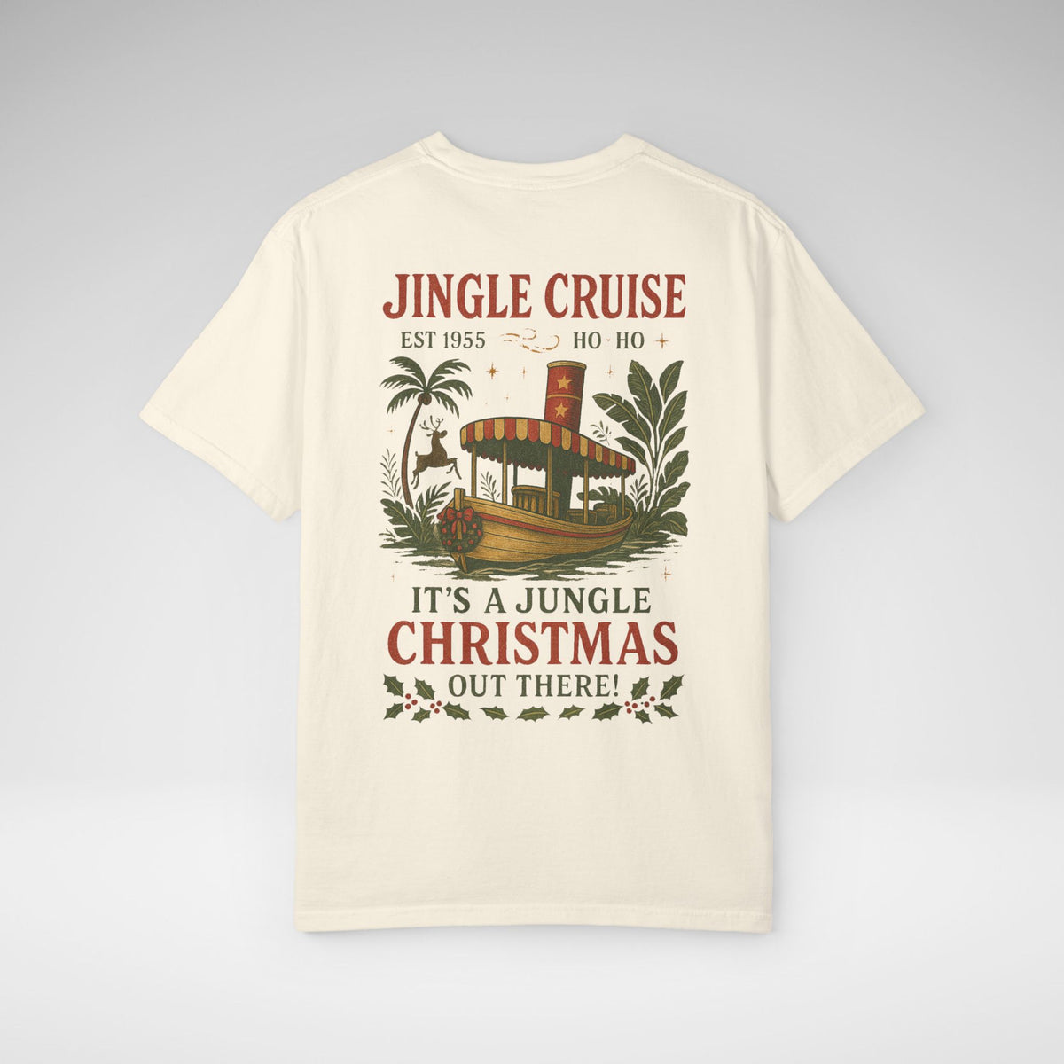 Jingle Cruise Comfort Colors Unisex Garment-Dyed T-shirt