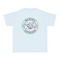 Two Infinity And Beyond Comfort Colors Youth Midweight Tee