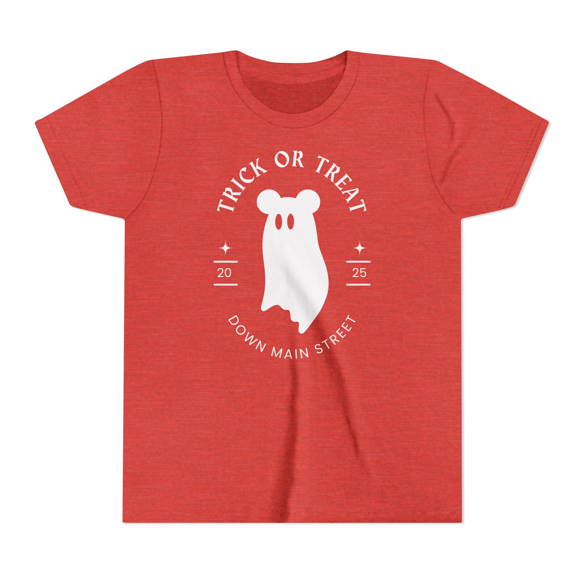 Trick or Treat Down Main Street Youth Short Sleeve Tee
