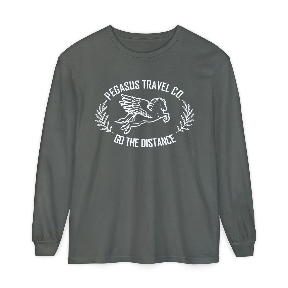 Pegasus Travel Co Comfort Colors Unisex Garment-dyed Long Sleeve T-Shirt
