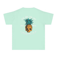 Yo Ho Pirates Life For Me Comfort Colors Youth Midweight Tee