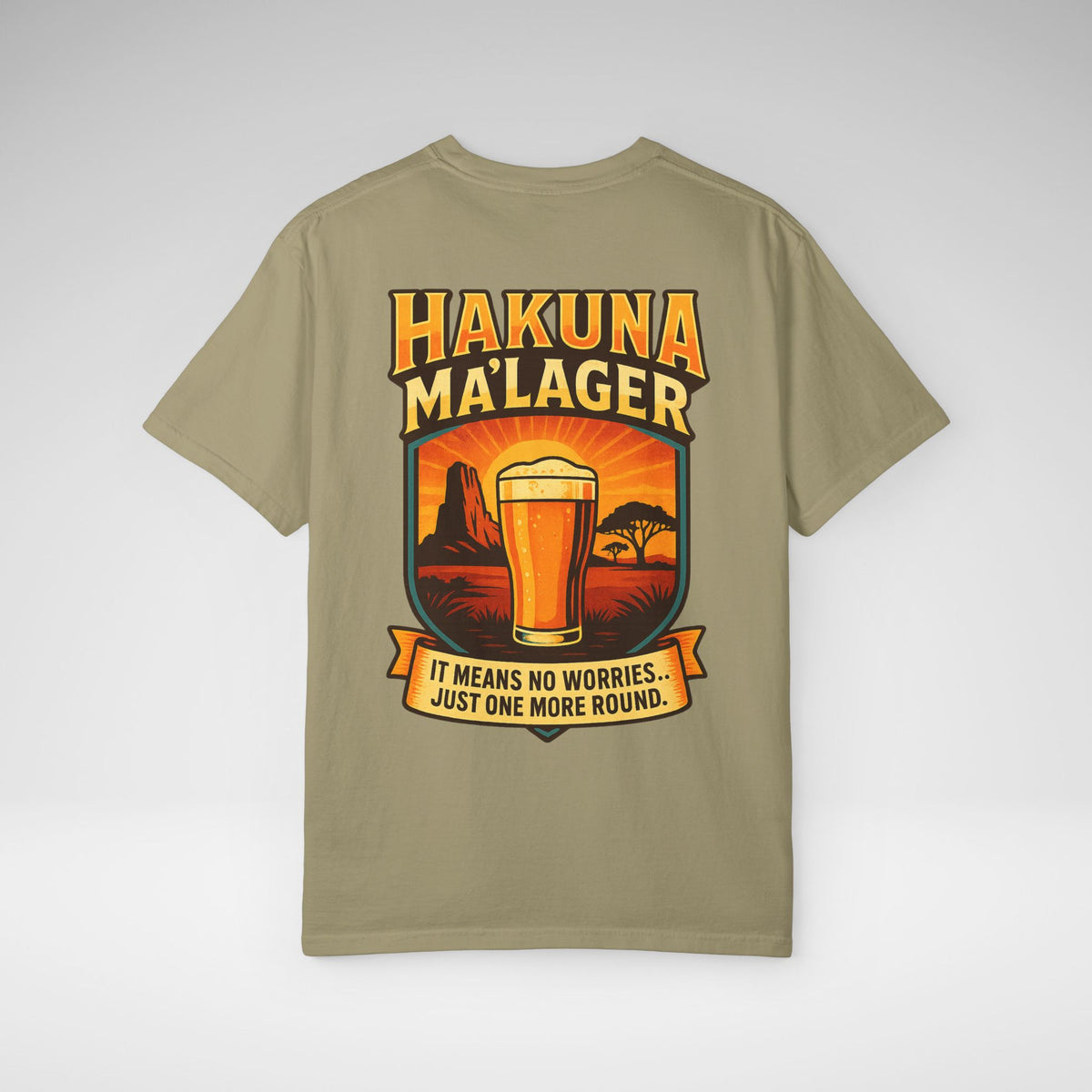 Hakuna Ma'Lager Comfort Colors Unisex Garment-Dyed T-shirt