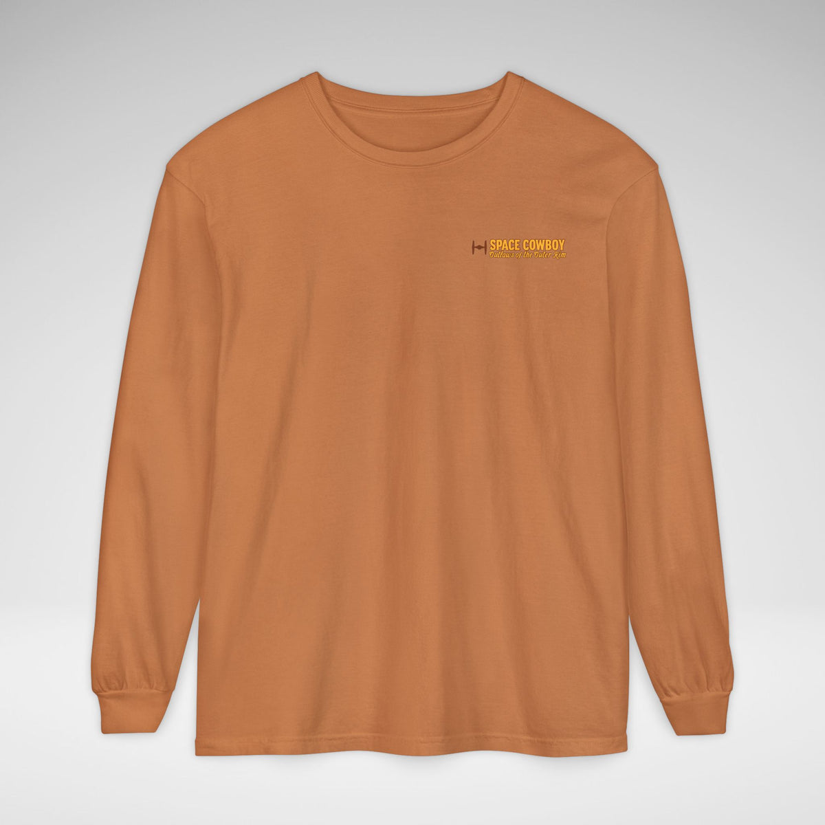 Space Cowboy Outlaws of the Outer Rim Comfort Colors Unisex Garment-dyed Long Sleeve T-Shirt