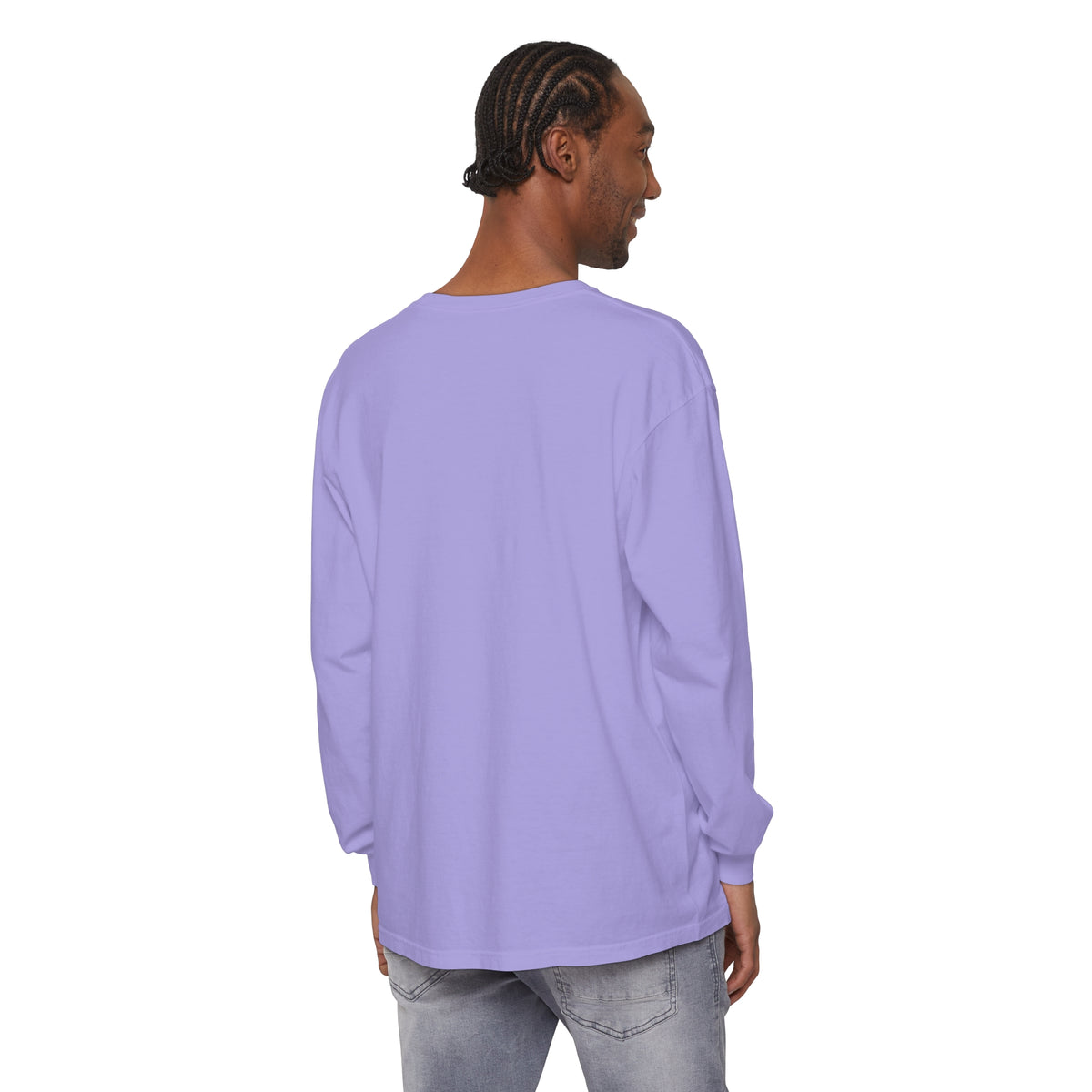 Spooky Scary Skeletons Comfort Colors Unisex Garment-dyed Long Sleeve T-Shirt