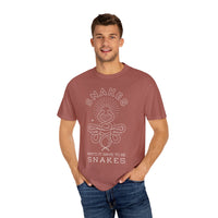 Why'd It Have To Be Snakes Comfort Colors Unisex Garment-Dyed T-shirt