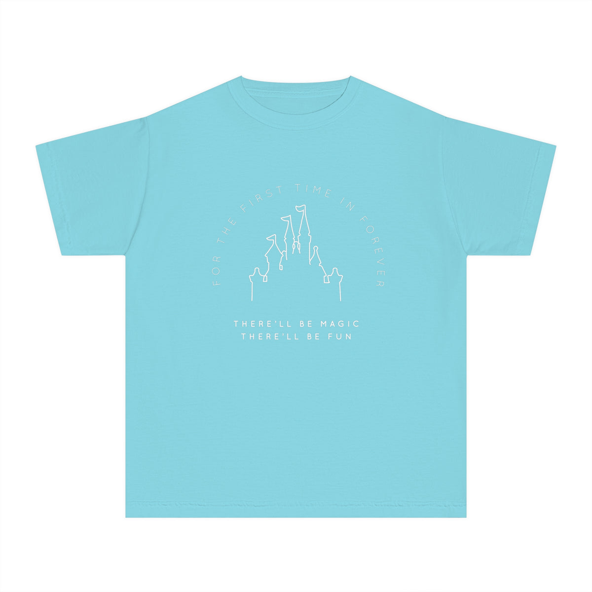 For The First Time In Forever Comfort Colors Youth Midweight Tee