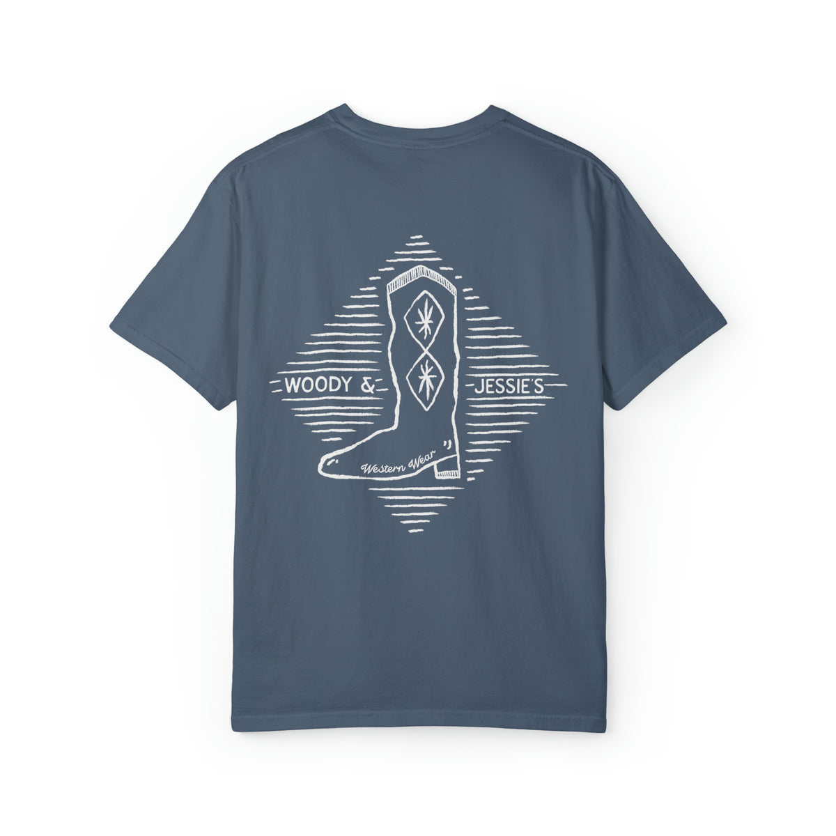 Woody & Jessie's Western Wear Comfort Colors Unisex Garment-Dyed T-shirt