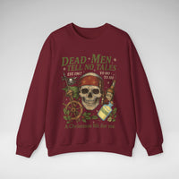 Dead Men Tell No Tales - A Christmas Life for Me Gildan Unisex Heavy Blend™ Crewneck Sweatshirt