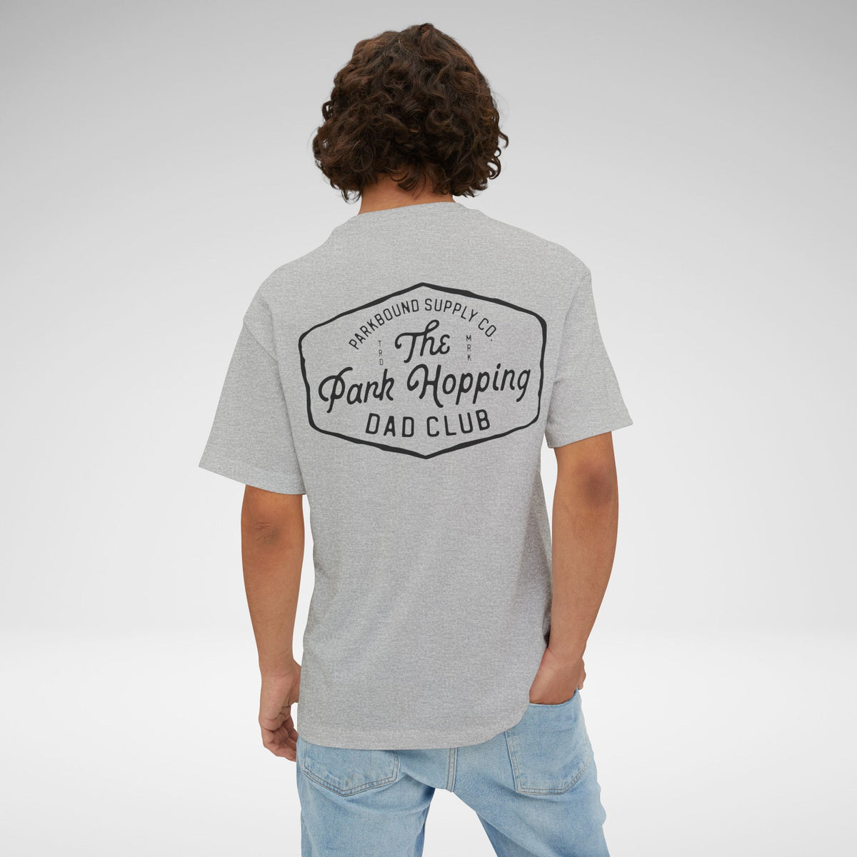 Park Hopping Dad Club Oversized Tee