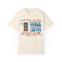 Table For Two Comfort Colors Unisex Garment-Dyed T-shirt