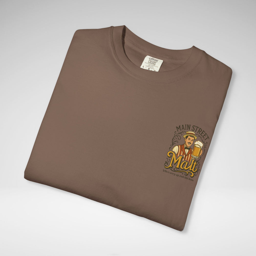 Main Street Malt Comfort Colors Unisex Garment-Dyed T-shirt
