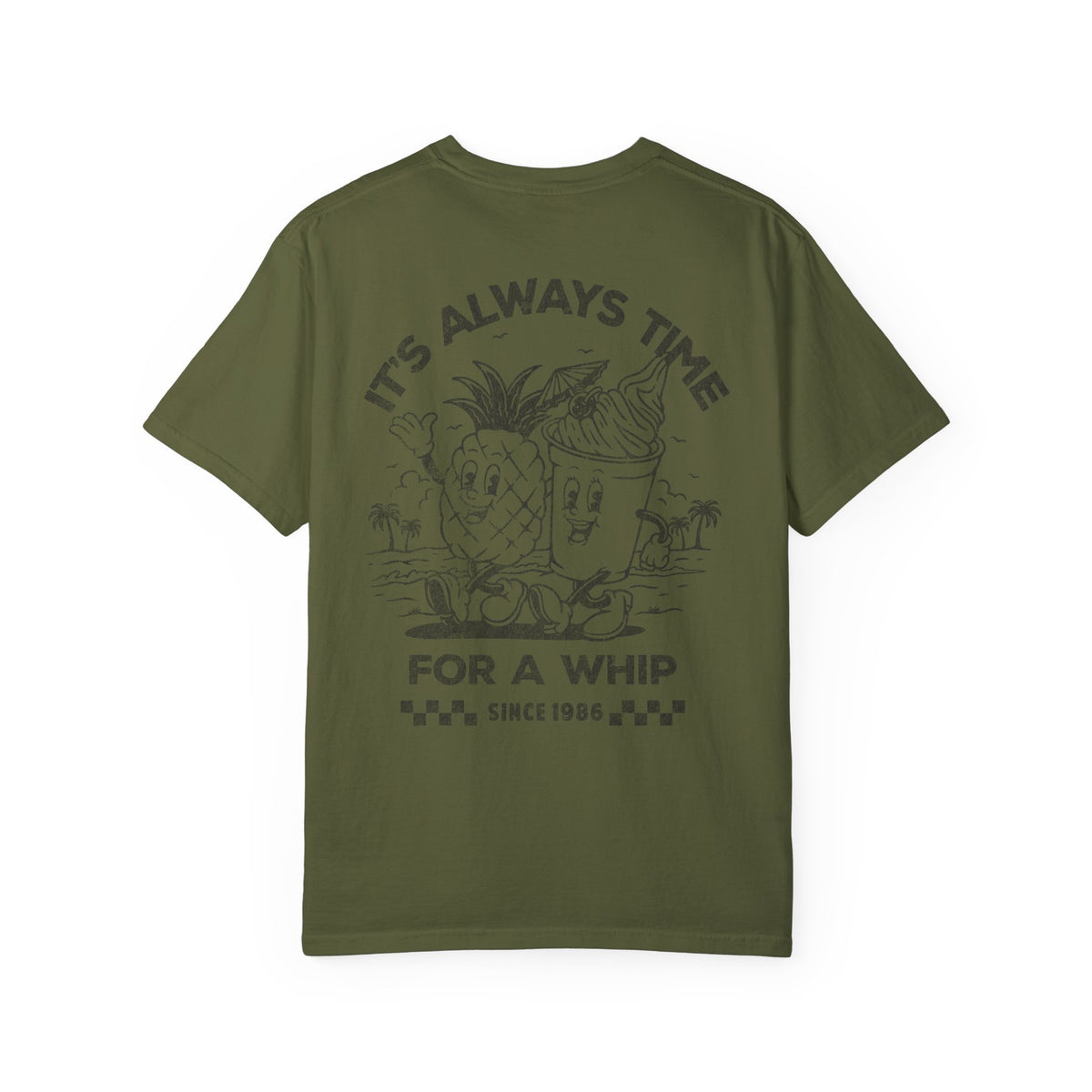 It's Always Time For A Whip Comfort Colors Unisex Garment-Dyed T-shirt