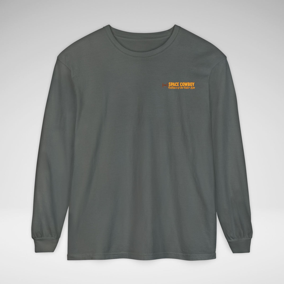 Space Cowboy Outlaws of the Outer Rim Comfort Colors Unisex Garment-dyed Long Sleeve T-Shirt