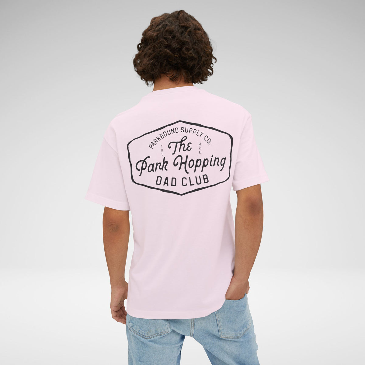 Park Hopping Dad Club Oversized Tee