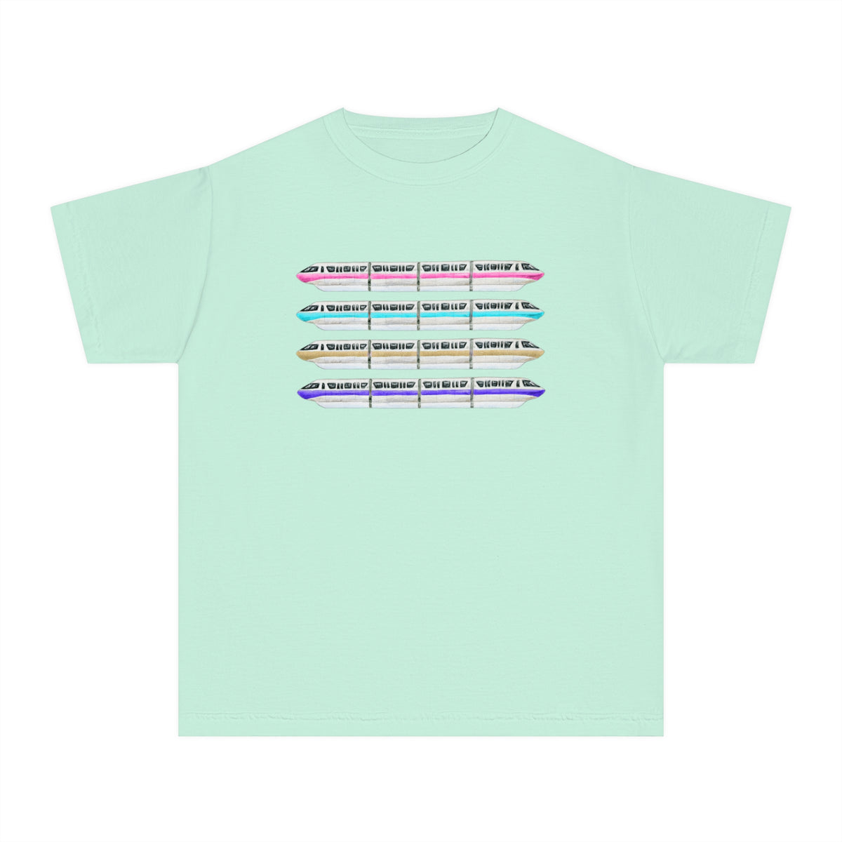 Monorails Comfort Colors Youth Midweight Tee