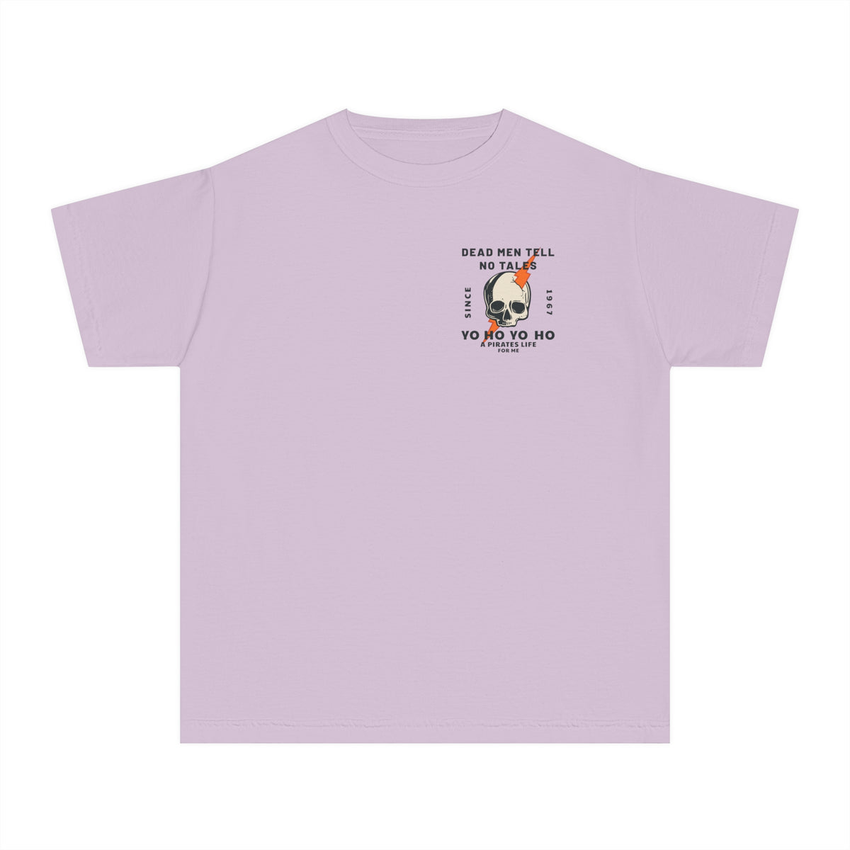 Dead Men Tell No Tales Comfort Colors Youth Midweight Tee