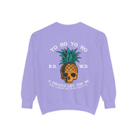 Yo Ho A Pirates Life For Me Comfort Colors Unisex Garment-Dyed Sweatshirt