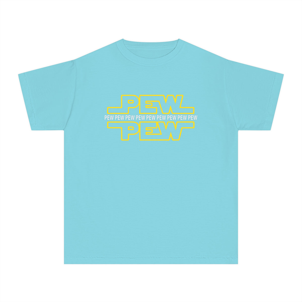 PEW PEW PEW Comfort Colors Youth Midweight Tee