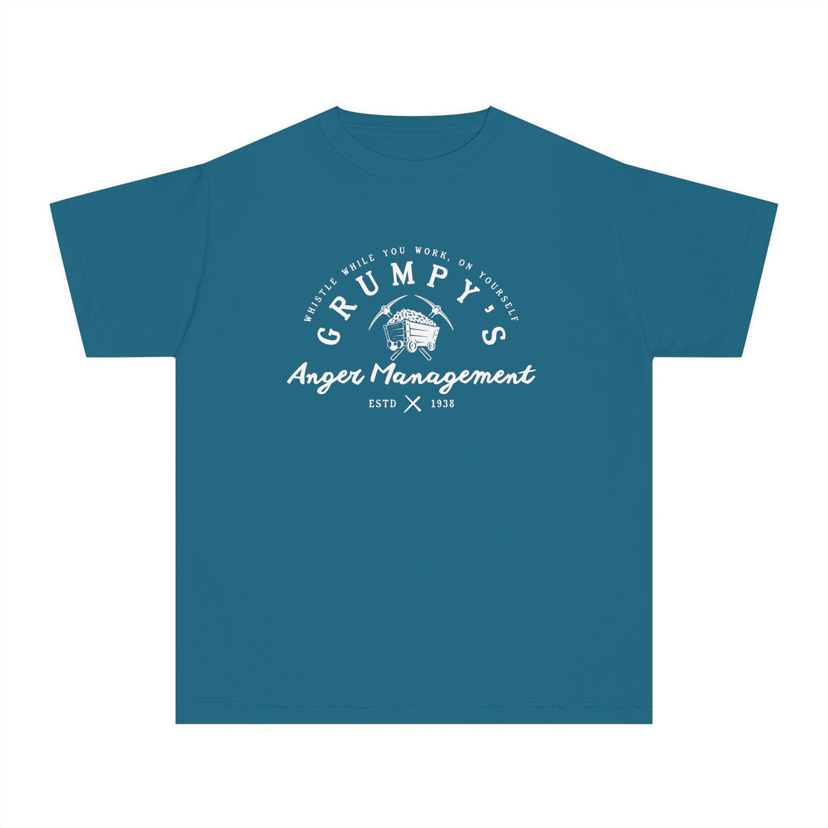 Grumpy’s Anger Management Comfort Colors Youth Midweight Tee