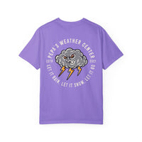 Pepa's Weather Center Comfort Colors Unisex Garment-Dyed T-shirt