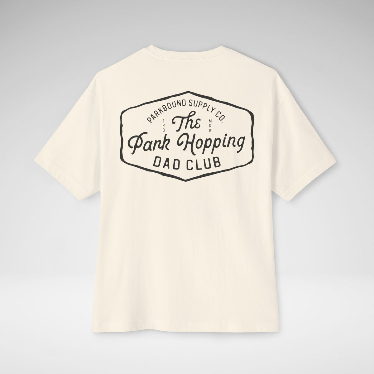 Park Hopping Dad Club Oversized Tee