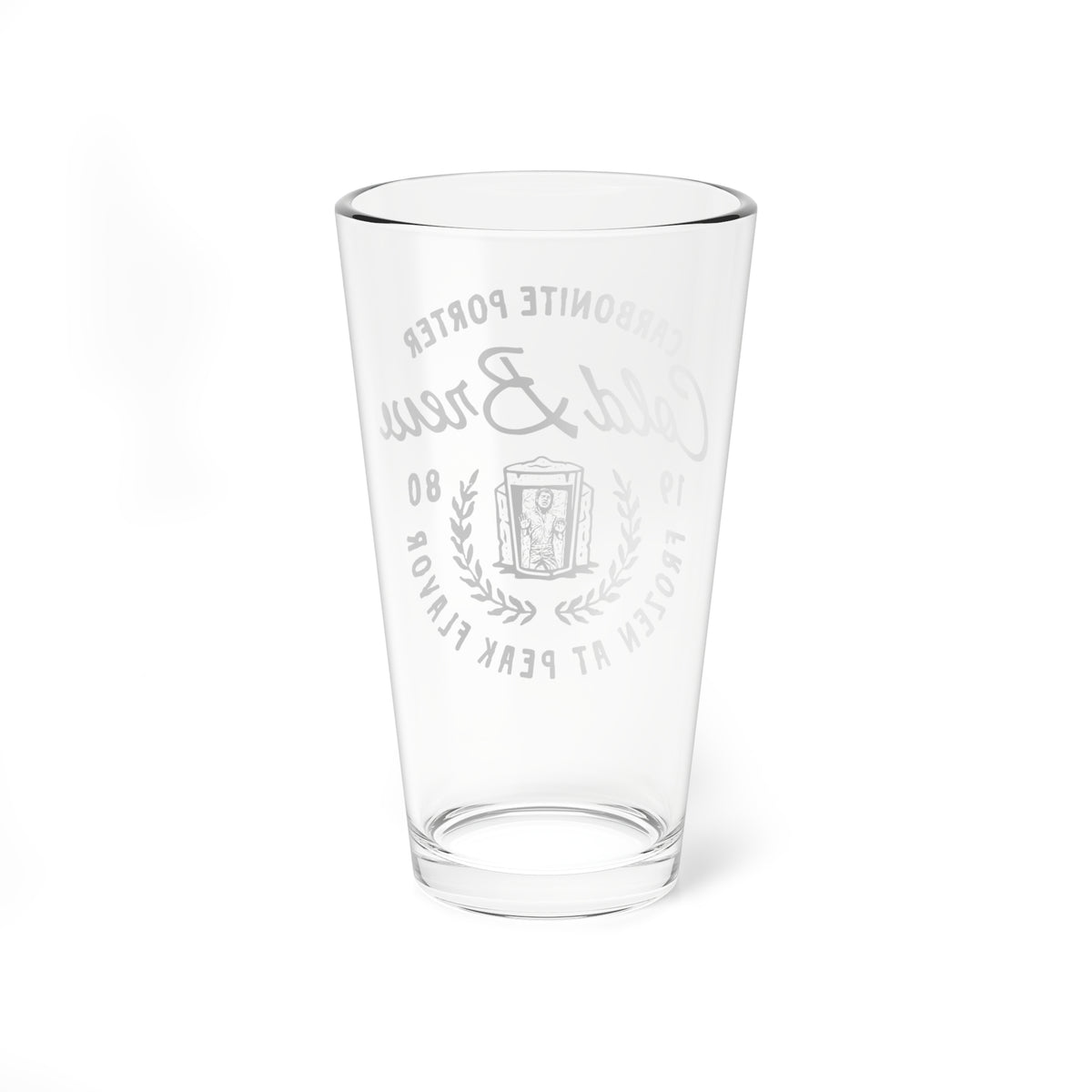 Carbonite Porter Cold Brew Glass 16oz
