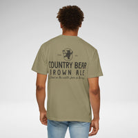 Country Bear Brown Ale Comfort Colors Unisex Garment-Dyed T-shirt