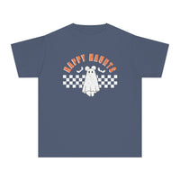Happy Haunts Comfort Colors Youth Midweight Tee