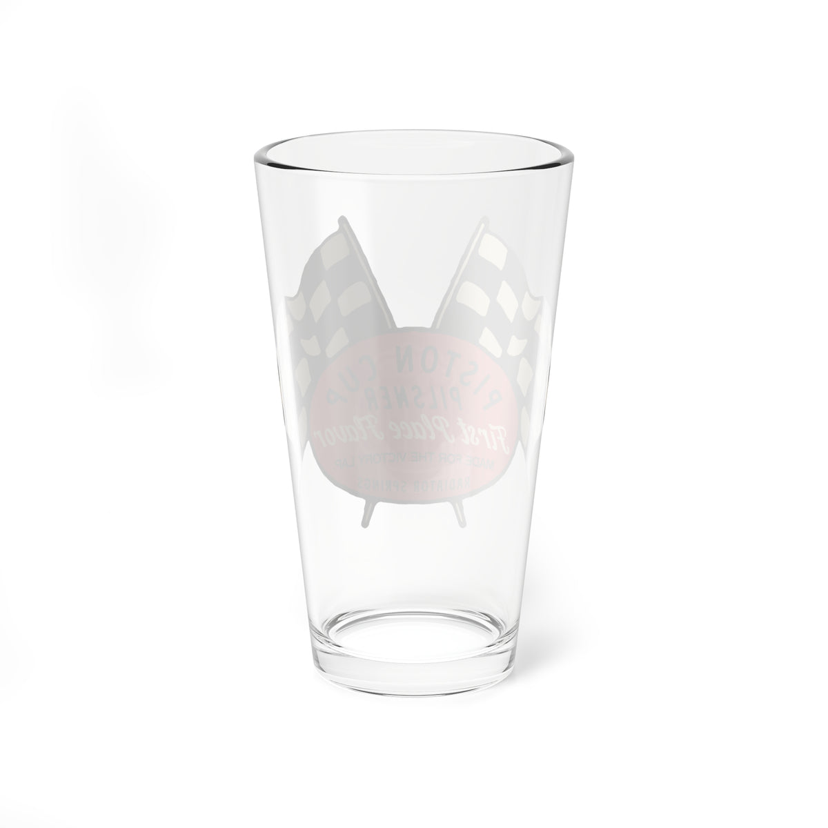 Piston Cup Pilsner Glass 16oz