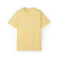 Love Doesn’t Count Chromosomes Comfort Colors Unisex Garment-Dyed T-shirt