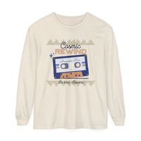 Cosmic Rewind Comfort Colors Unisex Garment-dyed Long Sleeve T-Shirt