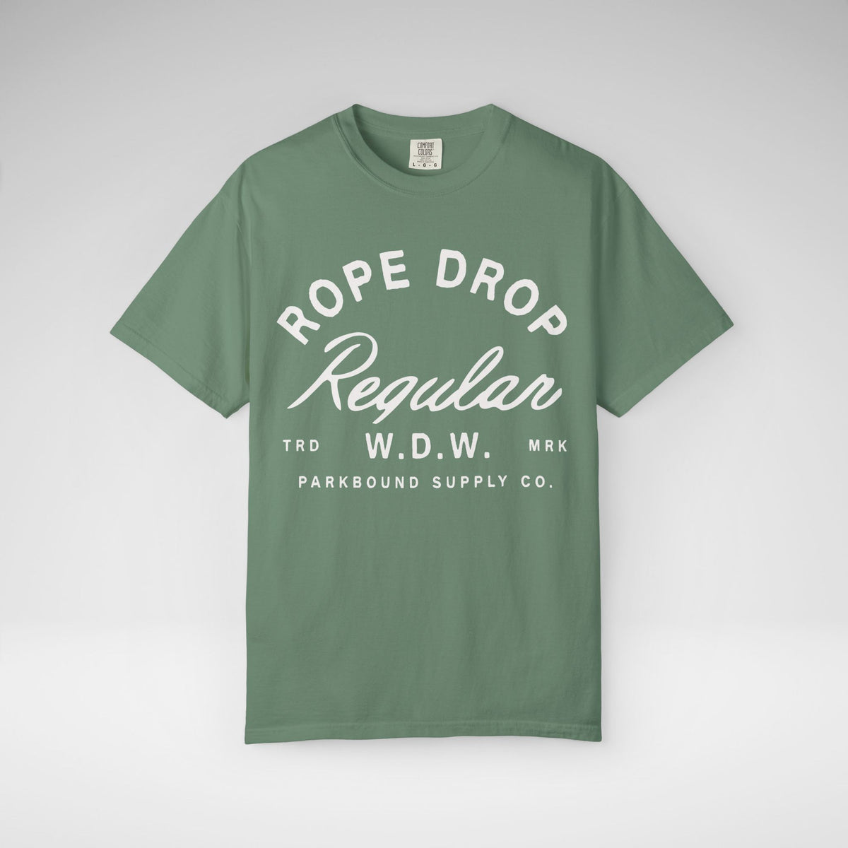 Rope Drop Regular Comfort Colors Unisex Garment-Dyed T-shirt