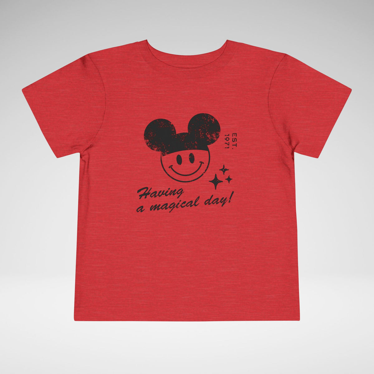 Having A Magical Day Toddler Bella Canvas Short Sleeve Tee