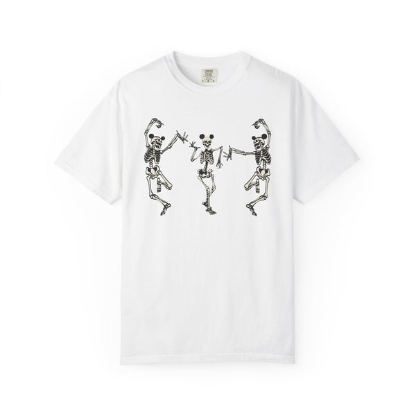 Dancing Skeletons with Ears Comfort Colors Unisex Garment-Dyed T-shirt