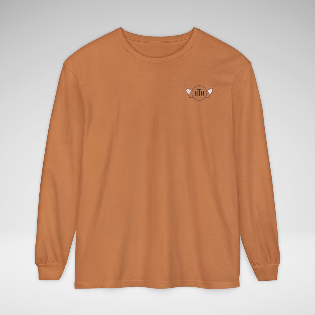 Hollywood Tower Hotel Maintenance & Repairs Comfort Colors Unisex Garment-dyed Long Sleeve T-Shirt