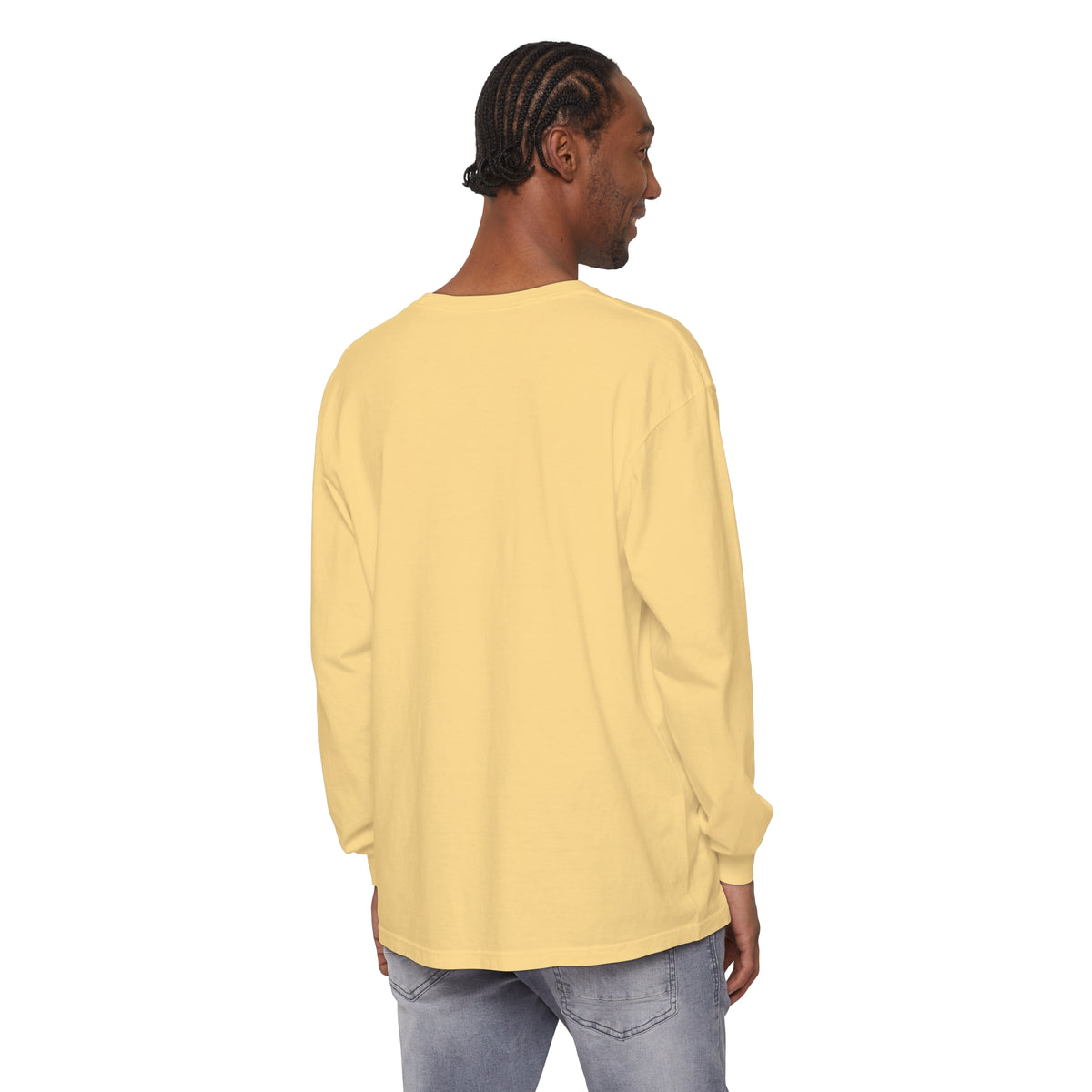 Spooky Scary Skeletons Comfort Colors Unisex Garment-dyed Long Sleeve T-Shirt