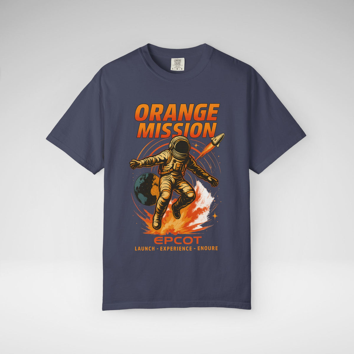 Orange Mission Comfort Colors Unisex Garment-Dyed T-shirt