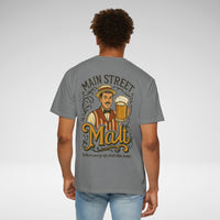 Main Street Malt Comfort Colors Unisex Garment-Dyed T-shirt
