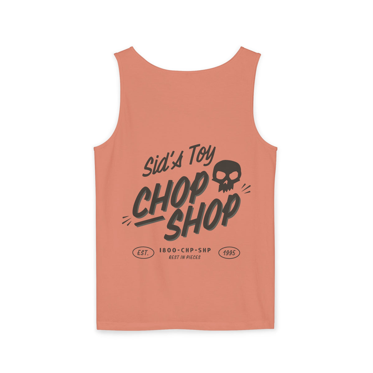 Sid's Toy Chop Shop Unisex Comfort Colors Garment-Dyed Tank Top