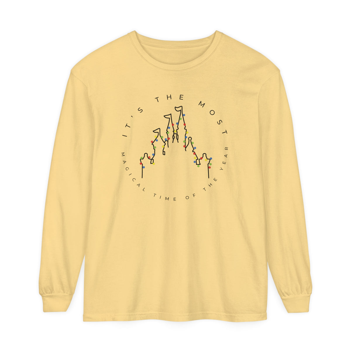 Most Magical Time Of The Year Comfort Colors Unisex Garment-dyed Long Sleeve T-Shirt