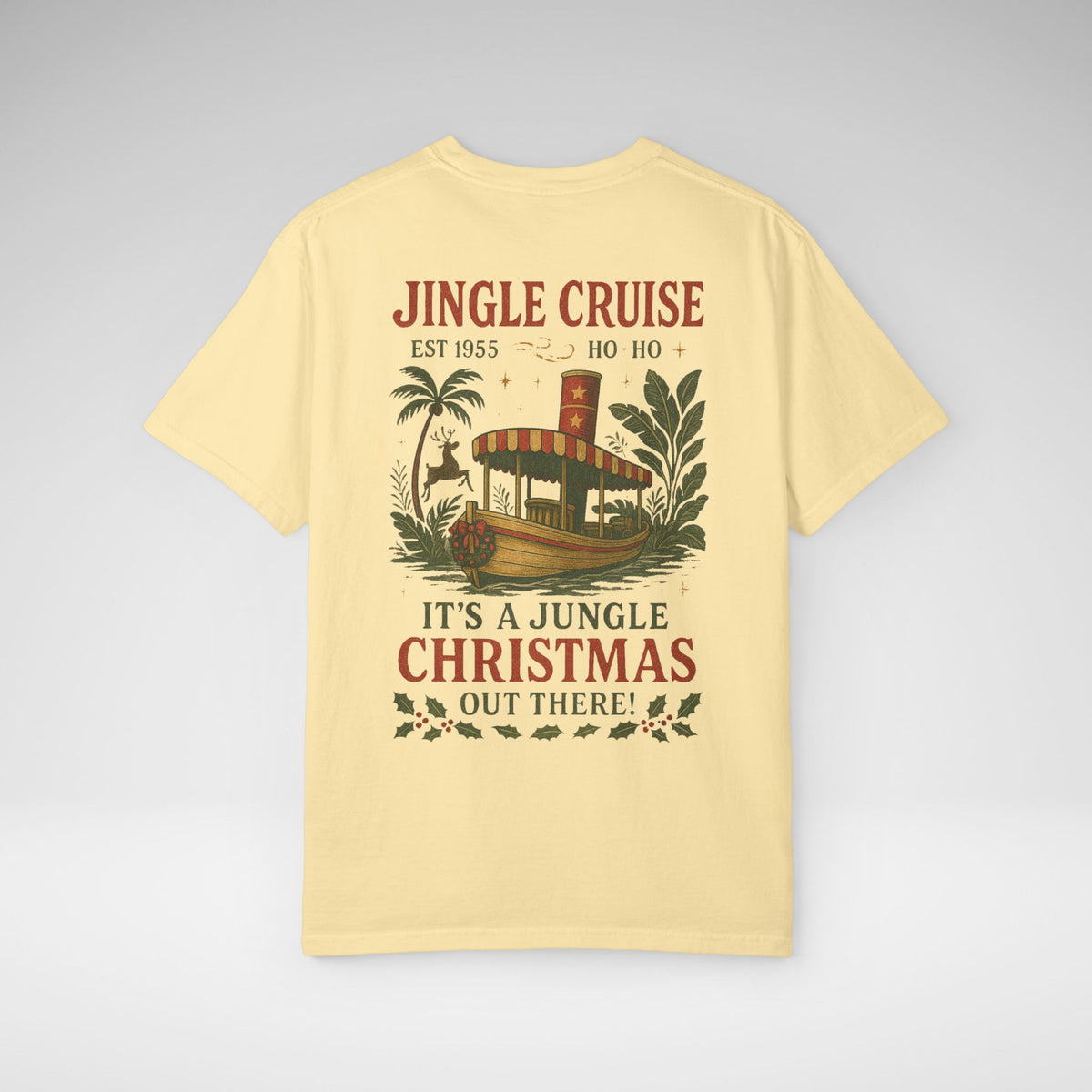 Jingle Cruise Comfort Colors Unisex Garment-Dyed T-shirt