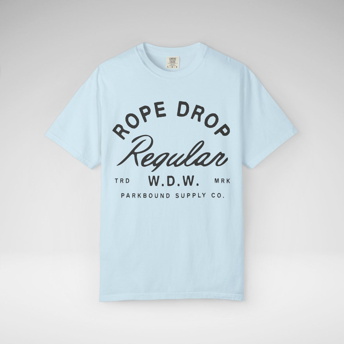 Rope Drop Regular Comfort Colors Unisex Garment-Dyed T-shirt
