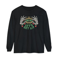Let's Get Lit Comfort Colors Unisex Garment-dyed Long Sleeve T-Shirt