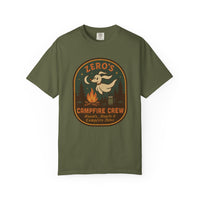 Zero's Campfire Crew Comfort Colors Unisex Garment-Dyed T-shirt