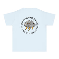 Pepa's Weather Center Comfort Colors Youth Midweight Tee