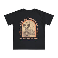The Spookiest Place on Earth Bella Canvas Baby Short Sleeve T-Shirt