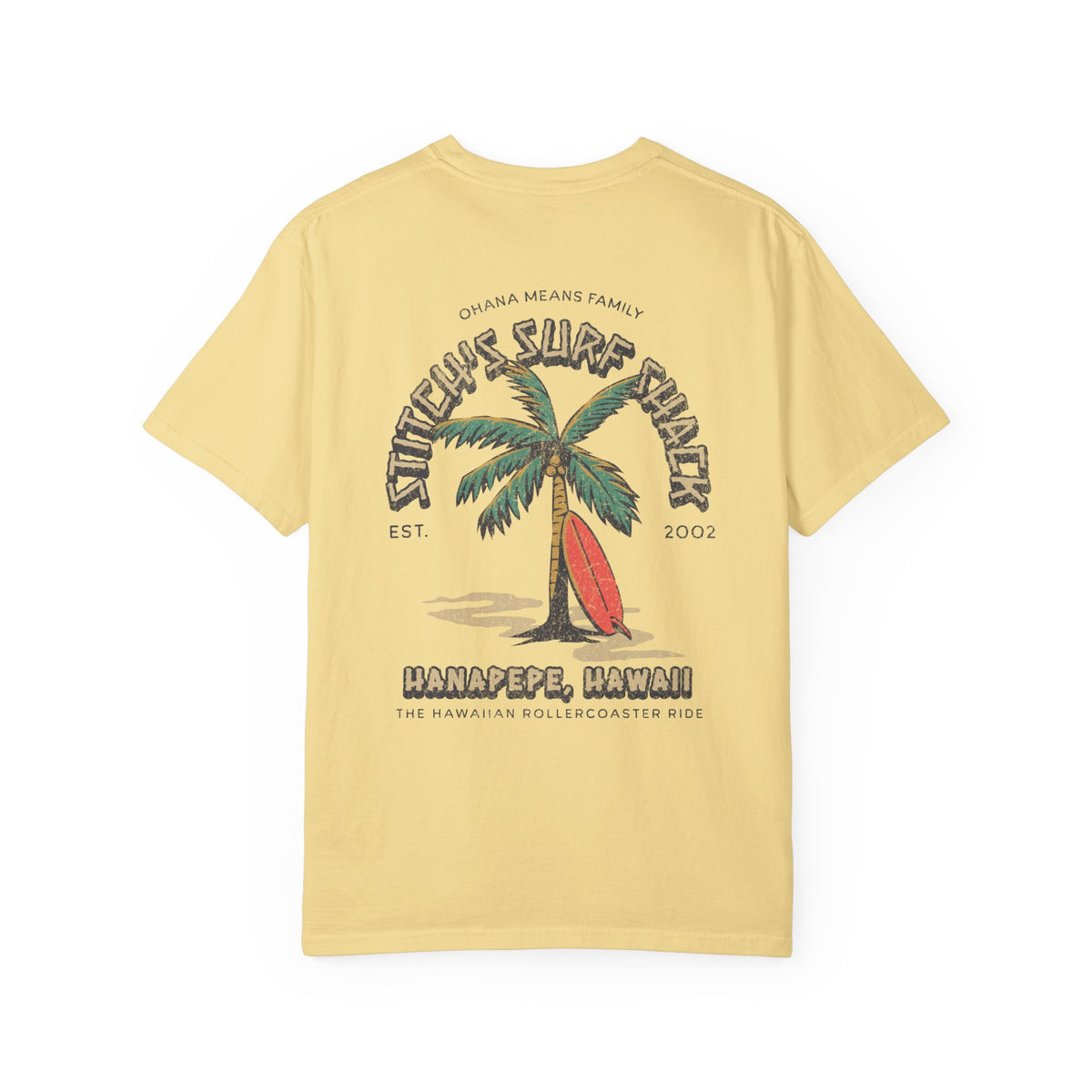 Stitch's Surf Shack Comfort Colors Unisex Garment-Dyed T-shirt