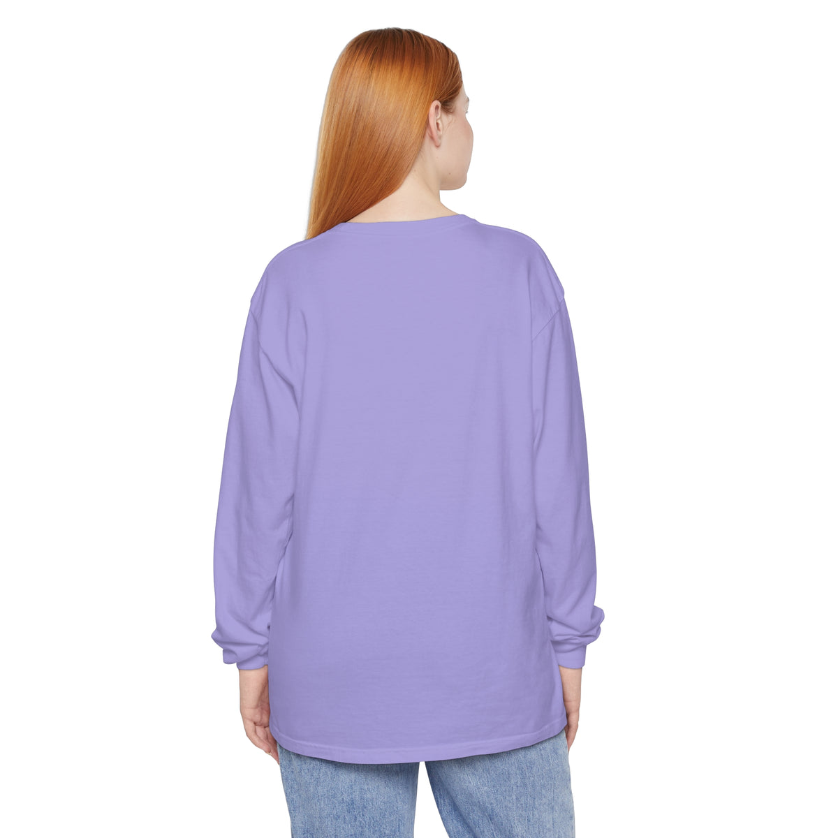 Spooky Scary Skeletons Comfort Colors Unisex Garment-dyed Long Sleeve T-Shirt