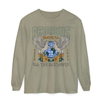 Pegasus Travel Co Comfort Colors Unisex Garment-dyed Long Sleeve T-Shirt