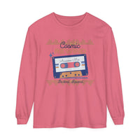 Cosmic Rewind Comfort Colors Unisex Garment-dyed Long Sleeve T-Shirt
